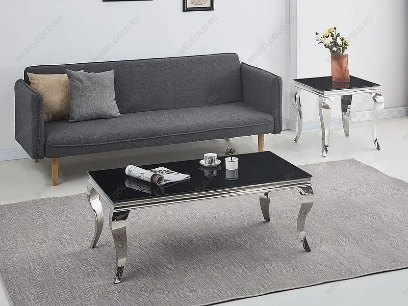 Стол журнальный Signal PRINCE B (черный/хром) | изображение 1