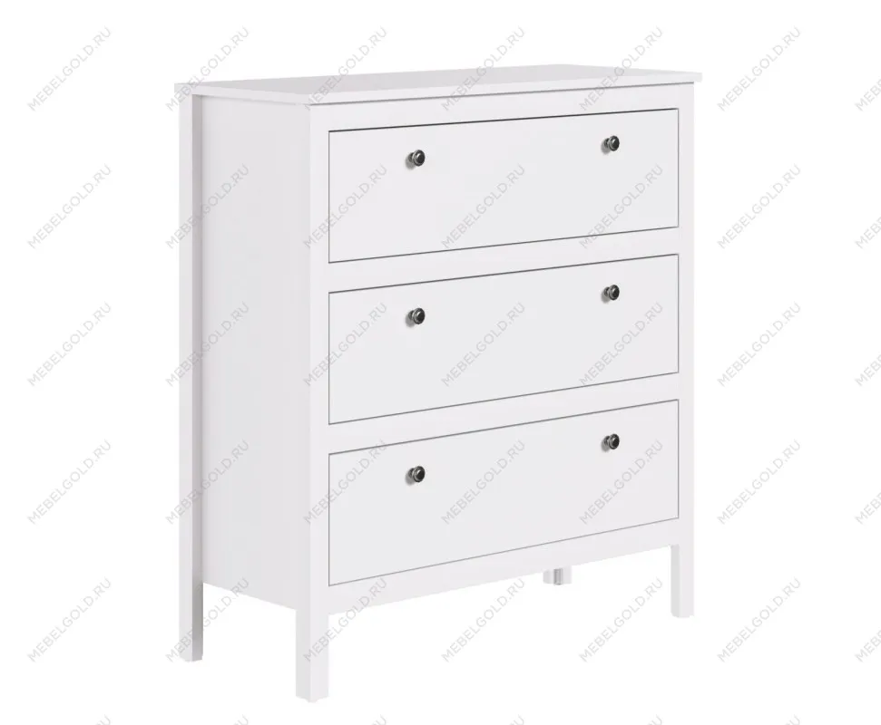 Комод Ева (Хельга) KOM3S белый | изображение 1
