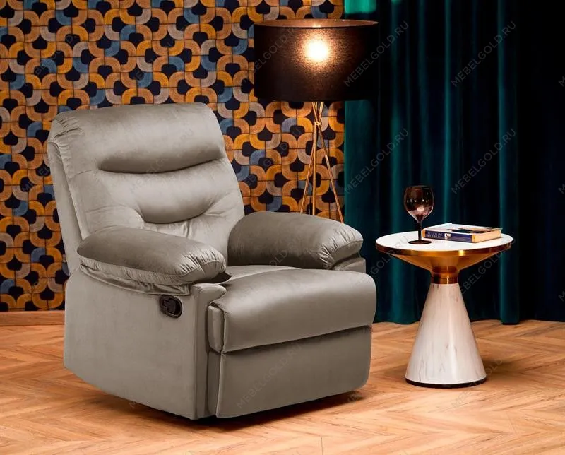 Кресло HALMAR DRAGER бежевый | изображение 11