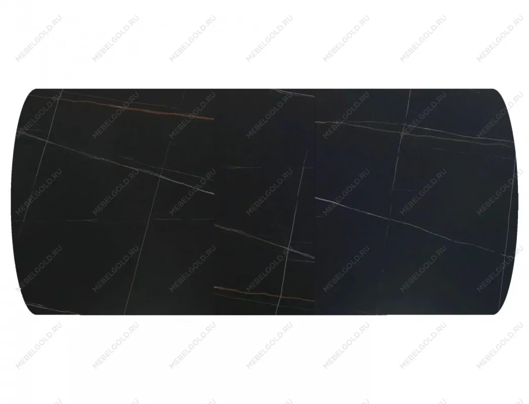 Стол обеденный Signal VECTOR Ceramic 180 (черный/черный) | изображение 3