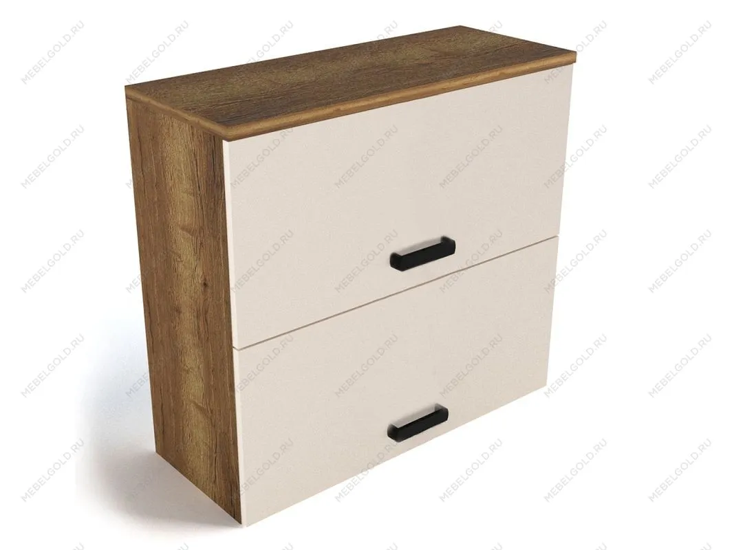 Шкаф горизонтальный ШГ-80Г, Адель-2 (800*320*742) Кашемир, 20161