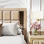 Кровать Замира 160x200 см бежевый | изображение 3