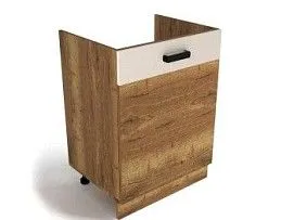 Стол под мойку СМ-60, Адель (600*470*820) Дуб галифакс Табак, 20108