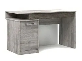 Стол письменный, Денвер (1300*600*780) Риббек серый, 11734