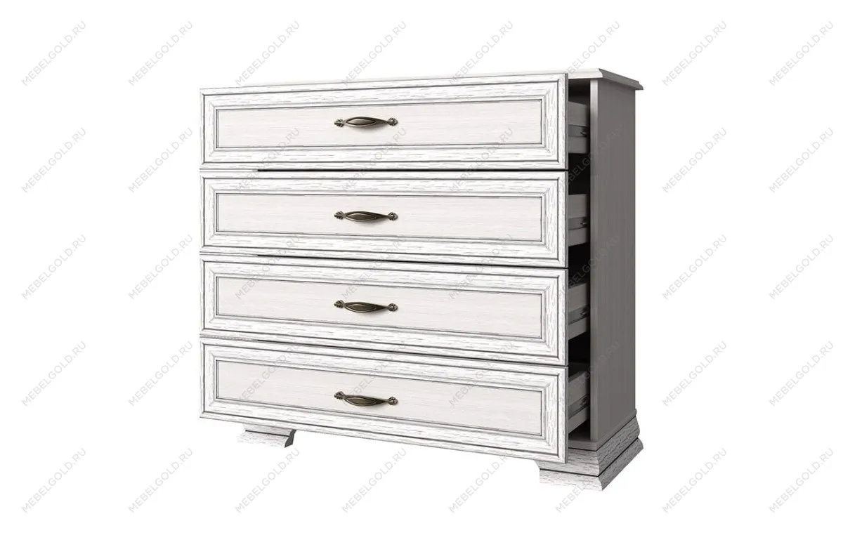 Комод Тиффани 4S вудлайн кремовый | изображение 1