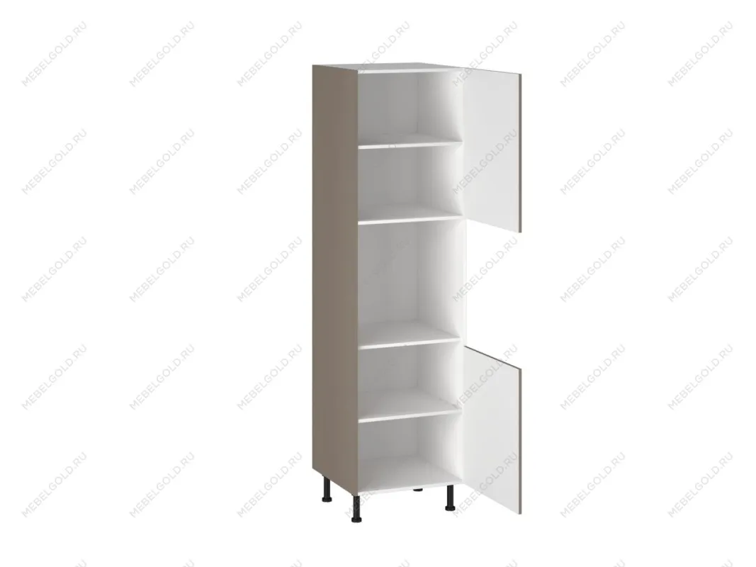 Шкаф-пенал ПГ-60 бок левый МДФ, Виста (600*586*2216) Мокко, 25471 | изображение 1