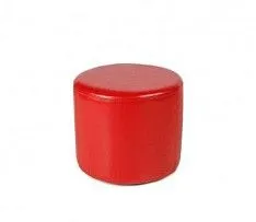 Пуф круглый ПФ-5 (Красный)