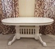 Стол АЗИЯ (Белый) 106х160х200х240