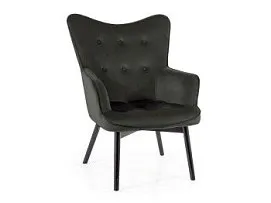 Кресло Signal CARMEN VELVET (черный)