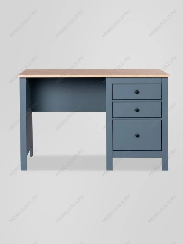 Стол письменный Сага, 120х56, темно-бирюзовый/ясень | изображение 6