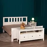 Тумба ТВ Сага, 3 ящика, 131х42х63 см, белая | изображение 5