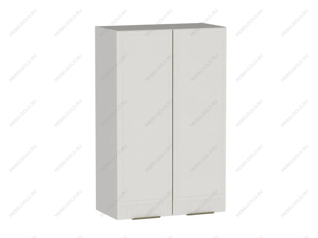 Шкаф 960 2-х дверный ШГ-60, Берта (600*321*960) Экокожа Белый, 25335