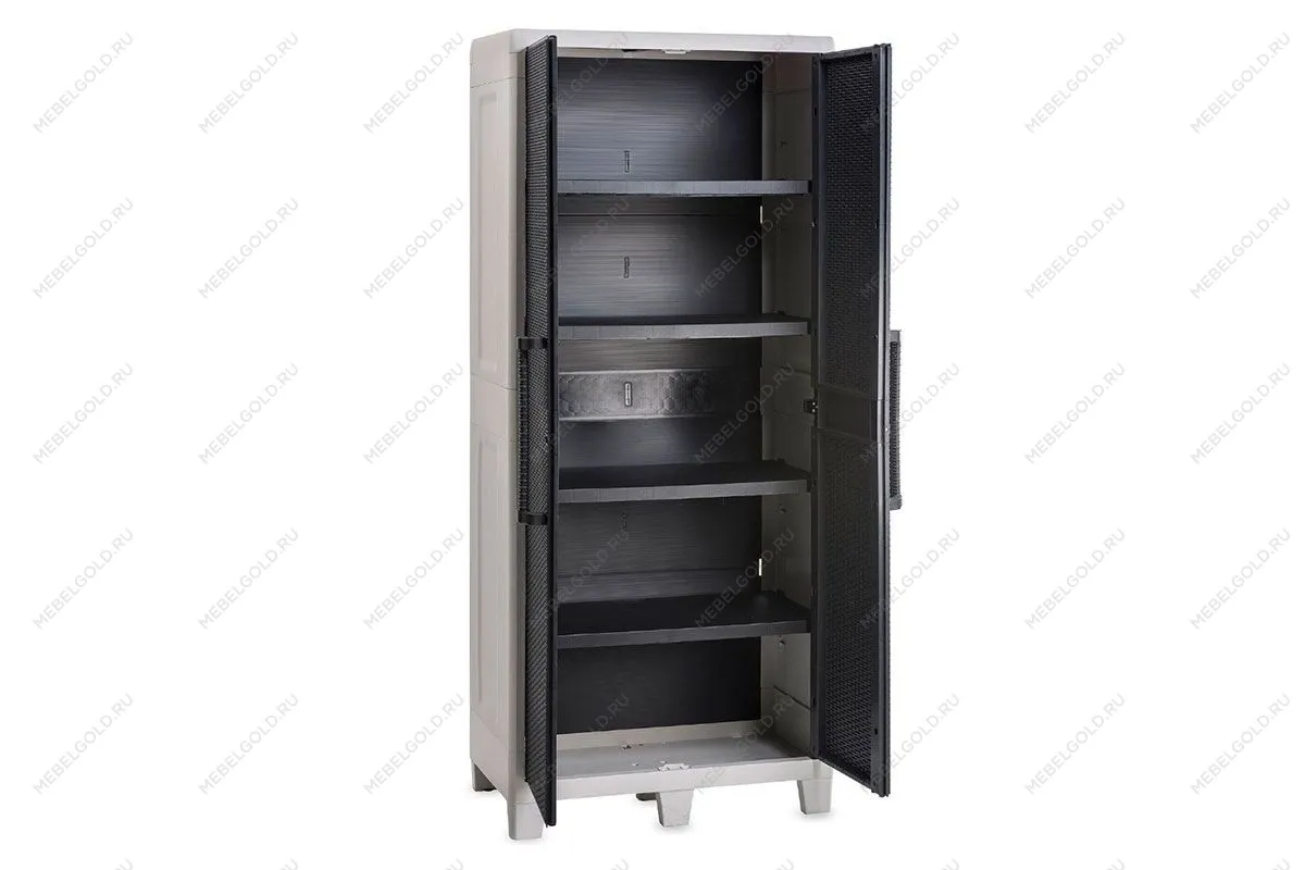 Уличный шкаф TOOMAX 2х дверный глубокий SANTORINI XL (4 полки) | изображение 1