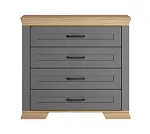 Комод Марсель KOM4S дымчатый алмаз | изображение 1