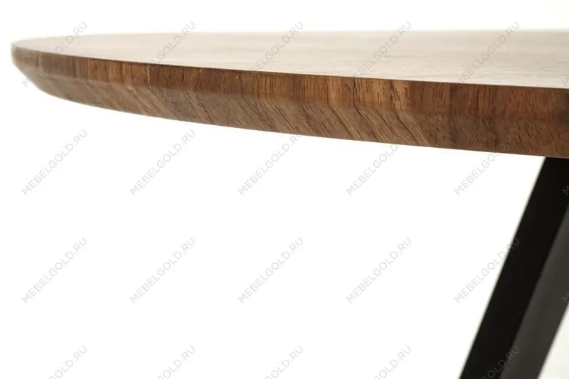 Стол обеденный Halmar DANILO 120 (орех/черный) | изображение 6