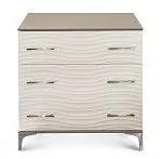 Комод Гравита 3 ящика белый глянец | изображение 2