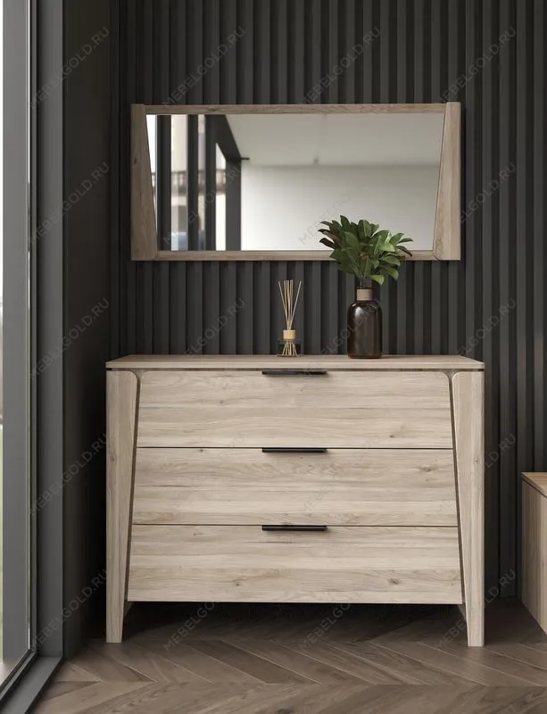 Зеркало малое, Юта (960*35*550) Дуб Мария, 12202 | изображение 1