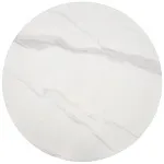 Стол журнальный Halmar TALBI (белый мрамор/белый/золотой) | изображение 1