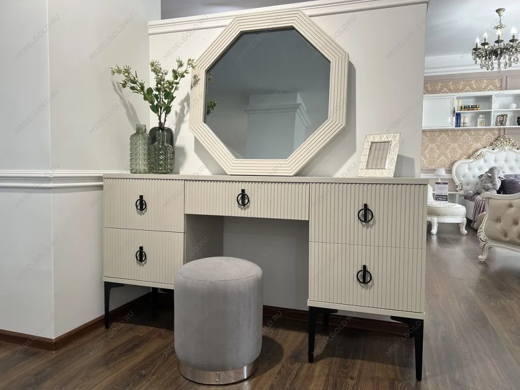 Спальня Стелла 6-дверная светло серый камень | изображение 16