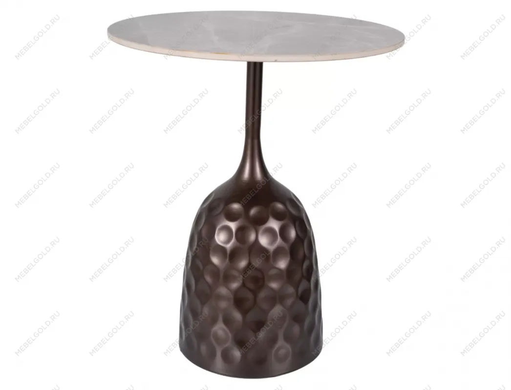 Стол журнальный Signal MUTTI (серый/коричневый античный)