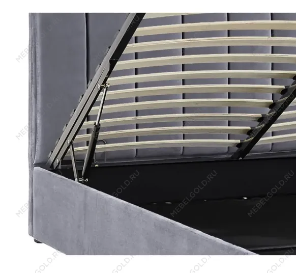 Кровать Signal MONTREAL VELVET (серый) 140/200 | изображение 5