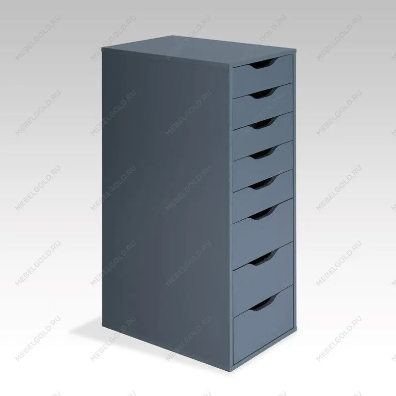 ИНГАР 8 комод 36x102x53, серо-бирюзовый