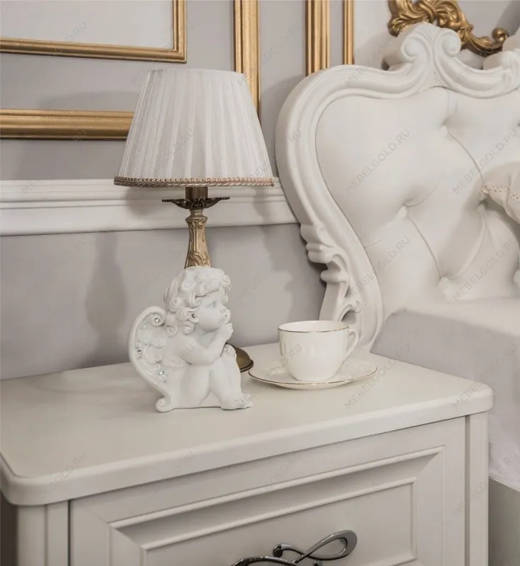 Тумба прикроватная Мишель белый матовый | изображение 2