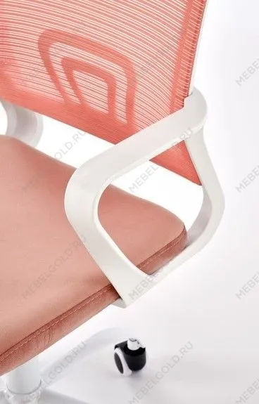 Кресло компьютерное Halmar FRODO (светло-розовый) | изображение 4
