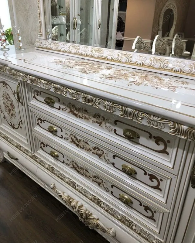 Комод Алсу белый глянец | изображение 3