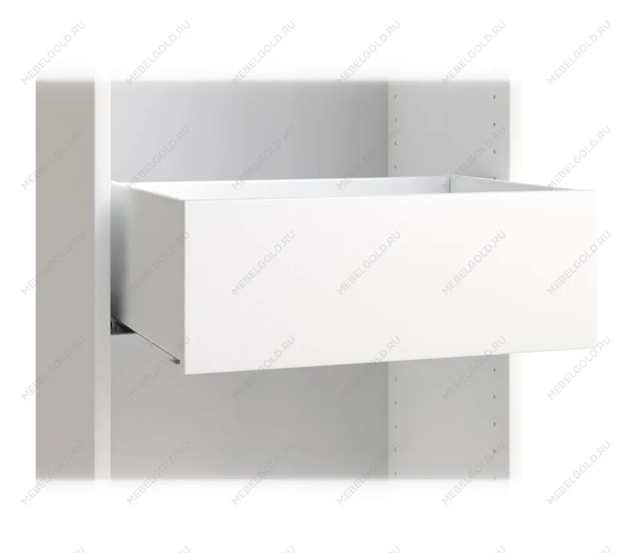 Ящик выдвижной к шкафу МАКС, 43х36х16 см, дуб венге, черно-коричневый | изображение 3