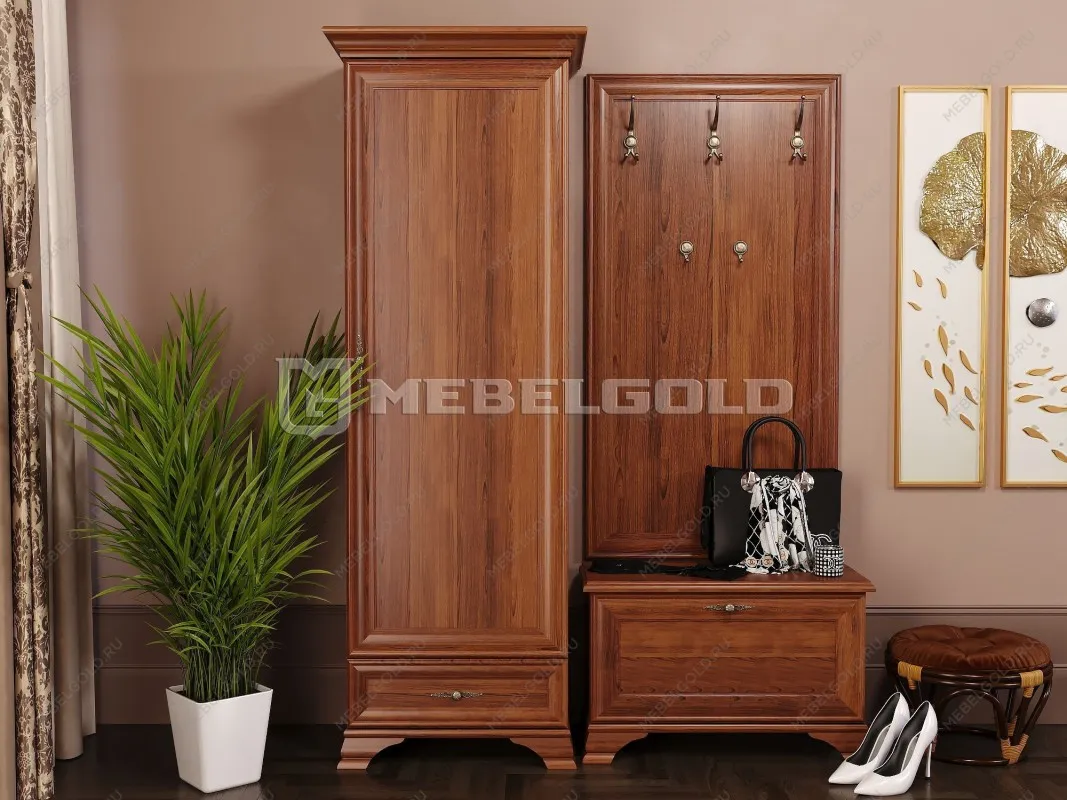 Шкаф Кентаки REG1D1S каштан | изображение 1