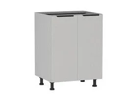 Стол 2-х дверный С-60, Ватель (600*523*820) Экокожа Белый, 23906