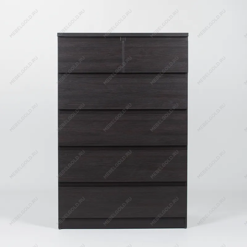 МАЛЬТА комод ИКЕА / IKEA 4+2 ящика 80х121 Дуб Венге | изображение 2