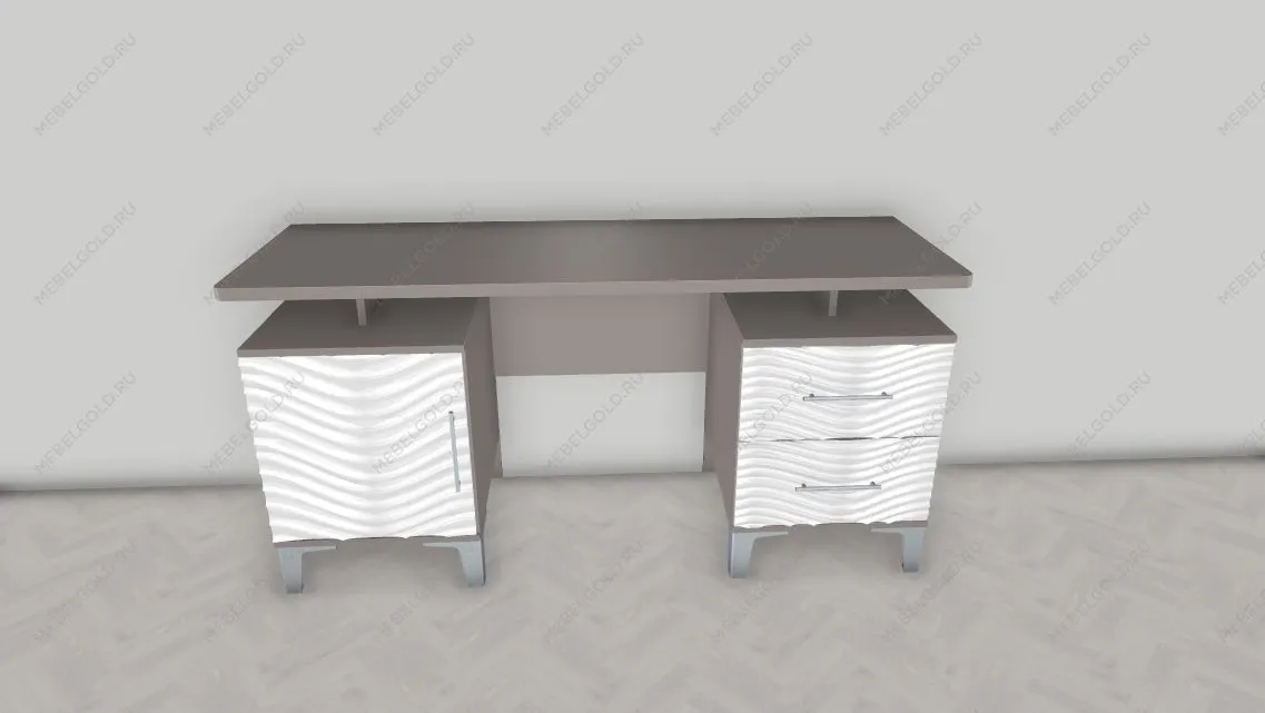 Туалетный столик Гравита белый глянец | изображение 1