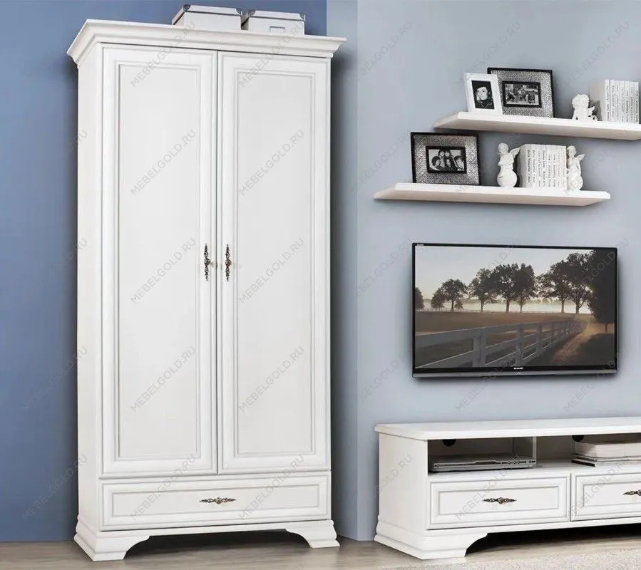 Шкаф Кентаки SZF2D1S белый | изображение 4