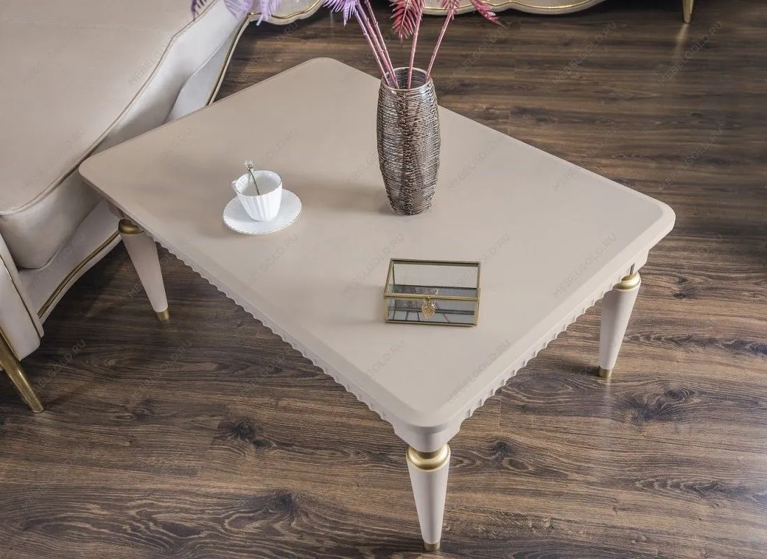 Столик прямоугольный Лара бежевый | изображение 5