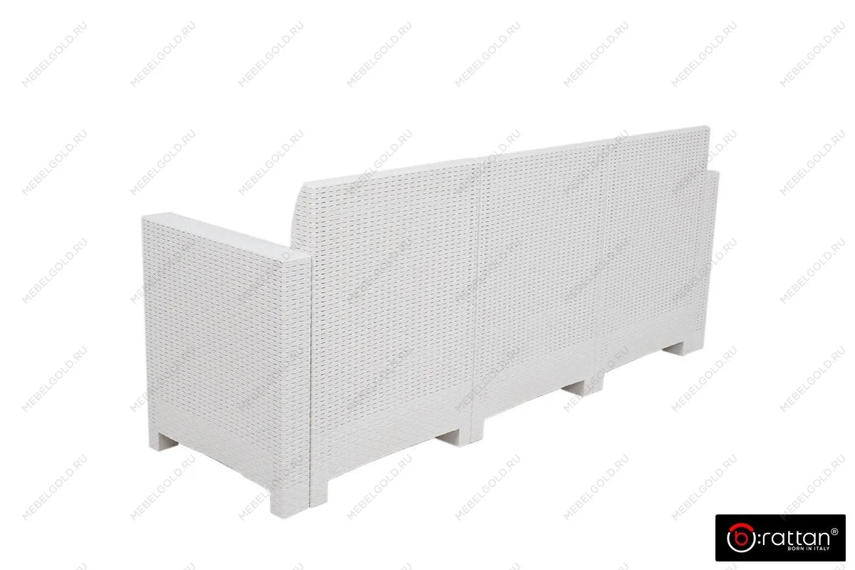 Диван NEBRASKA SOFA 3 (3х местный диван), белый | изображение 3