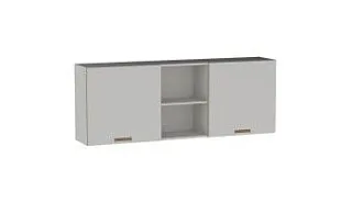 Шкаф ШГ-160 NEW, Смарт (1600*316*600) Серый, 22619