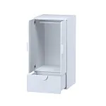 ПИКСИ шкаф распашной с 2 дверьми, полкой и ящиком 60х57х123, озорной василек | изображение 2