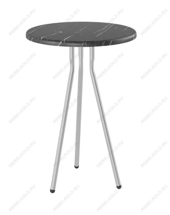 Стол журнальный Слай (Черный мрамор)
