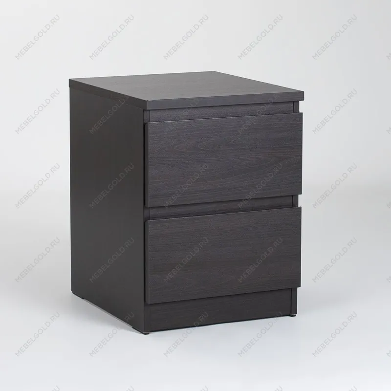 МАЛЬТА тумба ИКЕА / IKEA 2 ящика 40х54 Дуб Венге