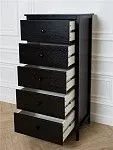 Комод Хитроу (5 ящ) (черный) | изображение 4