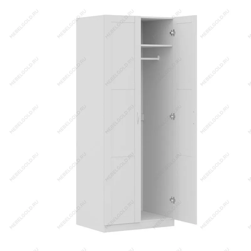 ПЕГАС Шкаф ИКЕА / IKEA 2 двери сборные белый | изображение 2