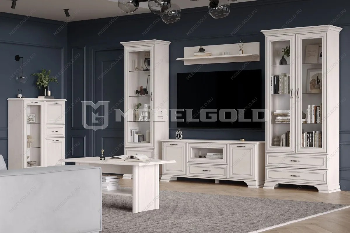 Тумба Тиффани RTV 1V2D1S вудлайн кремовый | изображение 4