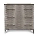 Комод Гравита 3 ящика серый камень глянец | изображение 2