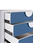 Комод Пикси, 6 ящиков 60x57x120, озорной василек | изображение 13