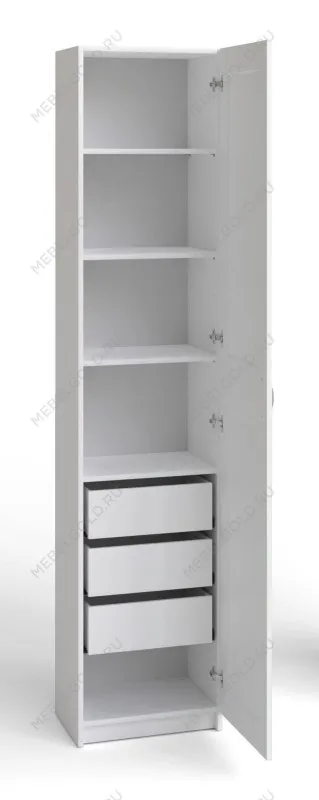 Ящик выдвижной к шкафу МАКС, 43х36х16 см, дуб венге, черно-коричневый | изображение 8