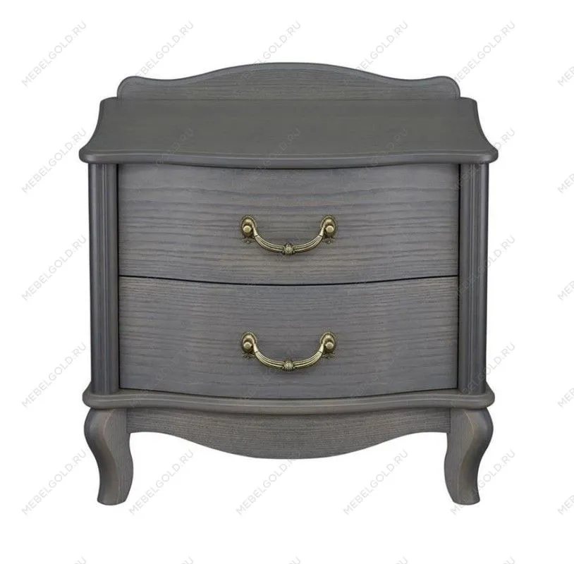 Тумбочка прикроватная Джульетта 2 ящ. (серый ясень)