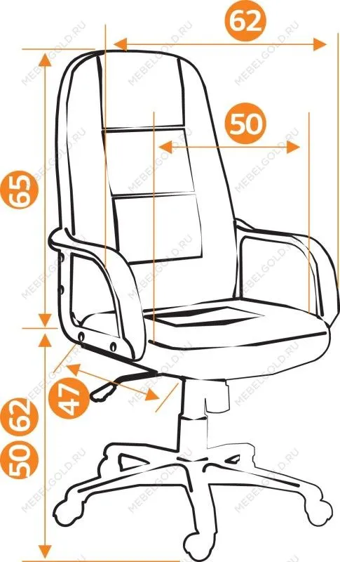 Кресло СН747 Черный, ткань | изображение 5