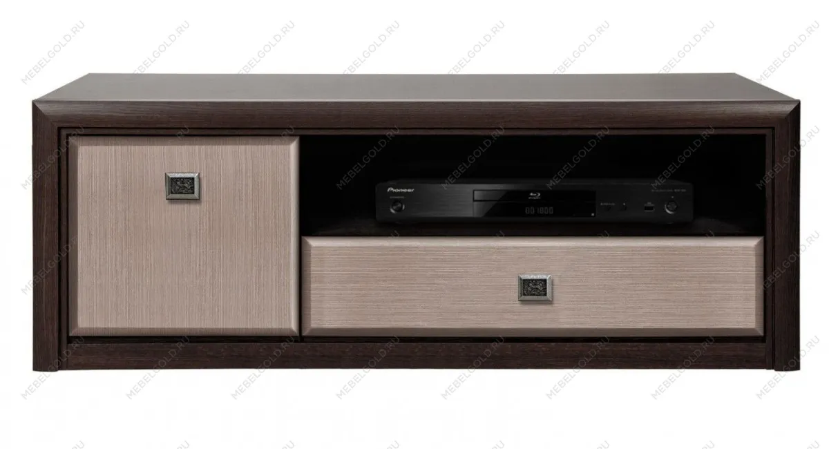 Тумба Коен RTV 1D1S Венге/Штрокс (NEW)